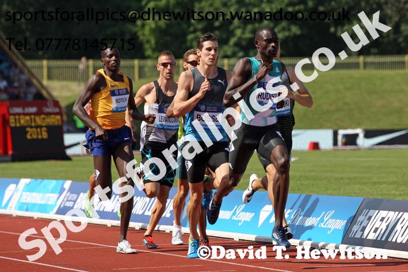 Mens 600 metres, IAAF Diamond League, Birmingham. Photo: David T. Hewitson/Sports for All Pics